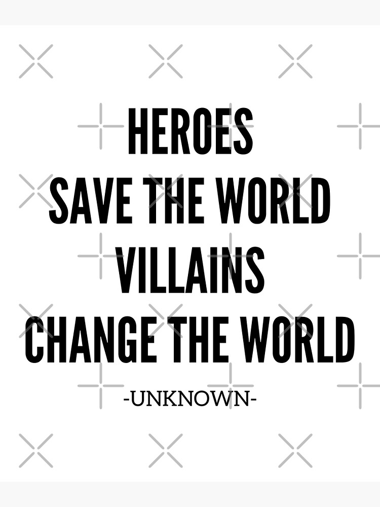 Discover Heroes save the world Essential T-shirt Premium Matte Vertical Poster