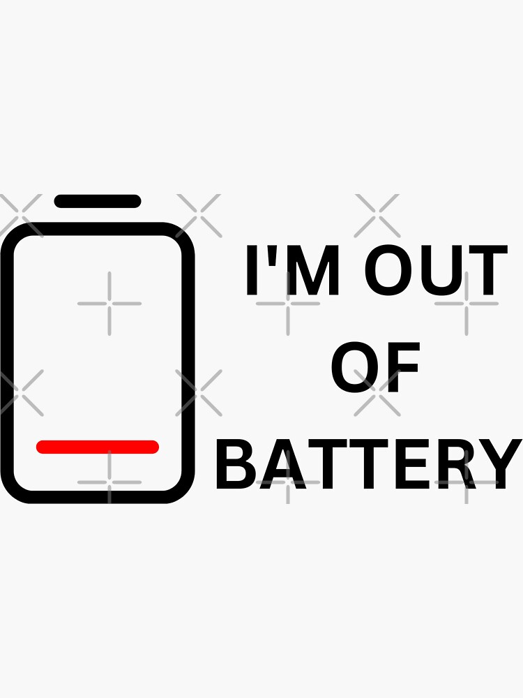 I'm not a battery on Behance