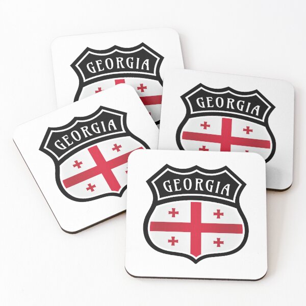 Item preview, Georgia Shield Pride Flag designed and sold by RahallusNtx.