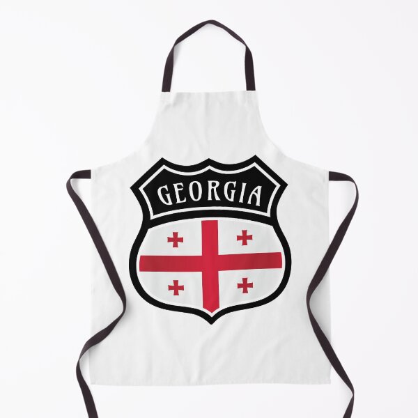Item preview, Georgia Shield Pride Flag designed and sold by RahallusNtx.