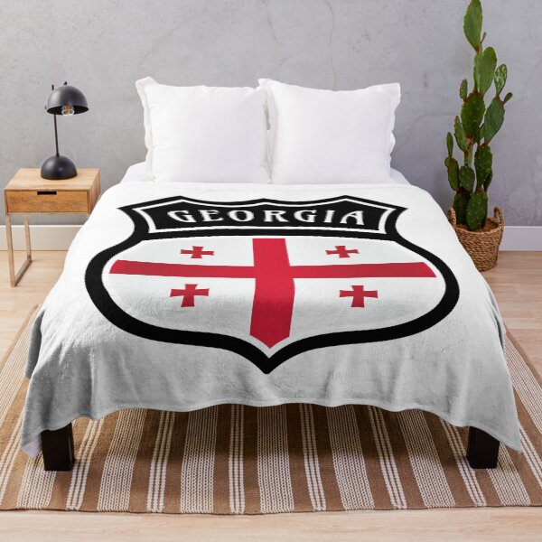 Item preview, Georgia Shield Pride Flag designed and sold by RahallusNtx.