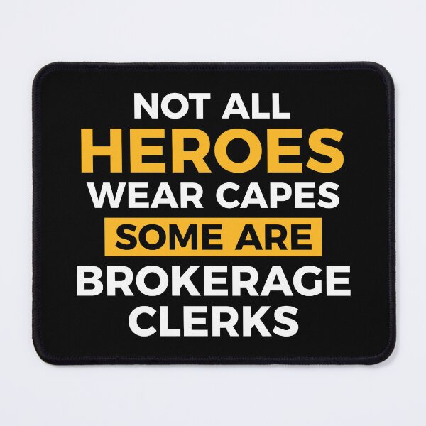 Item preview, Proud Brokerage Clerk designed and sold by NestaReign.