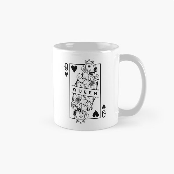 Item preview, Labrador Retriever Queen Of Hearts Funny Lab Dog Pop Art designed and sold by GrandeDuc.