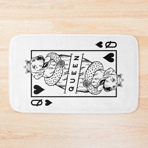 Item preview, Labrador Retriever Queen Of Hearts Funny Lab Dog Pop Art designed and sold by GrandeDuc.