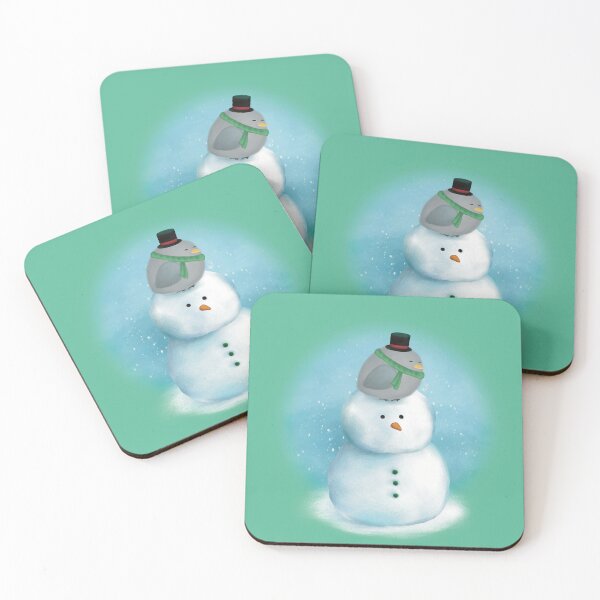 Item preview, Bean Makes a New Snowman Friend - Green designed and sold by mwkairos.