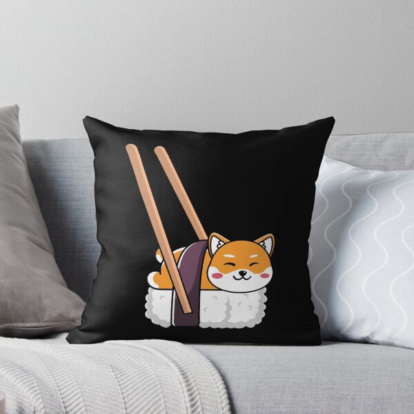 Aperçu de l'œuvre J'aime le rouleau de chat de sushi créée et vendue par myrosetee.