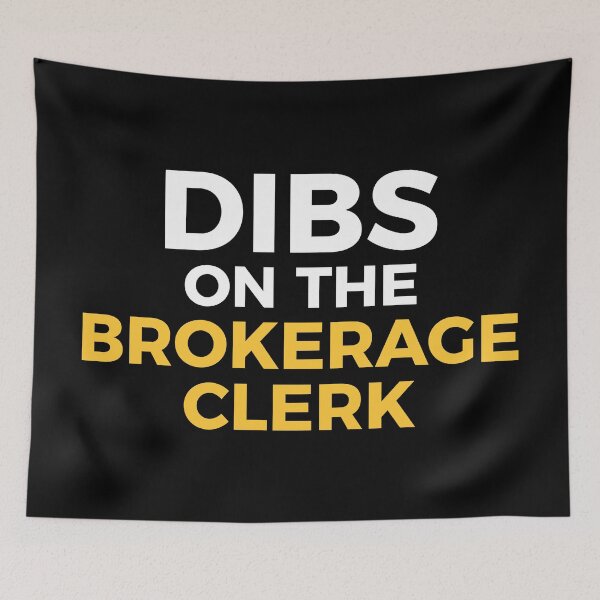 Item preview, Brokerage Clerk Fun designed and sold by NestaReign.