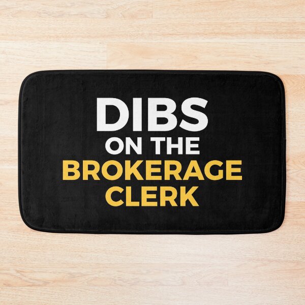 Item preview, Brokerage Clerk Fun designed and sold by NestaReign.