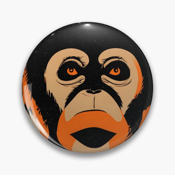 Artikelvorschau, Monkey logo, geometric, vector, symmetrical, minimalism entworfen und verkauft von DrawItOnce.