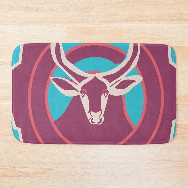 Artikelvorschau, Antelope logo, geometric, vector, symmetrical, minimalism entworfen und verkauft von DrawItOnce.