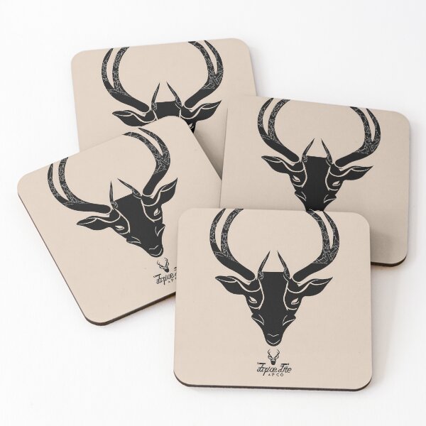 Item preview, Antelope logo, geometric, vector, symmetrical, minimalism designed and sold by DrawItOnce.
