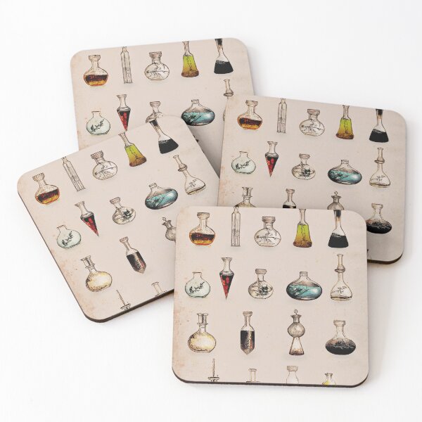 Item preview, Potions, Elixirs and Brews | Vintage Poster designed and sold by wildtribe.