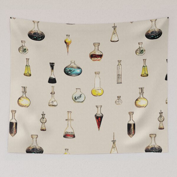 Item preview, Potions, Elixirs and Brews | Vintage Poster designed and sold by wildtribe.