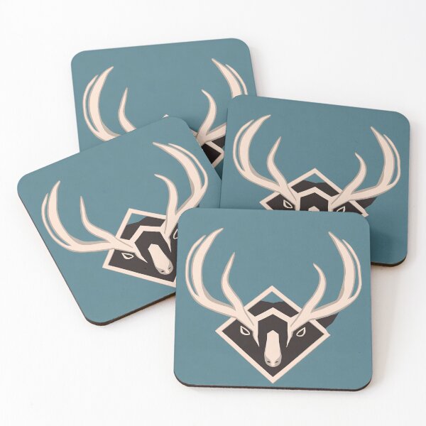 Artikelvorschau, Antelope logo, geometric, vector, symmetrical, minimalism entworfen und verkauft von DrawItOnce.
