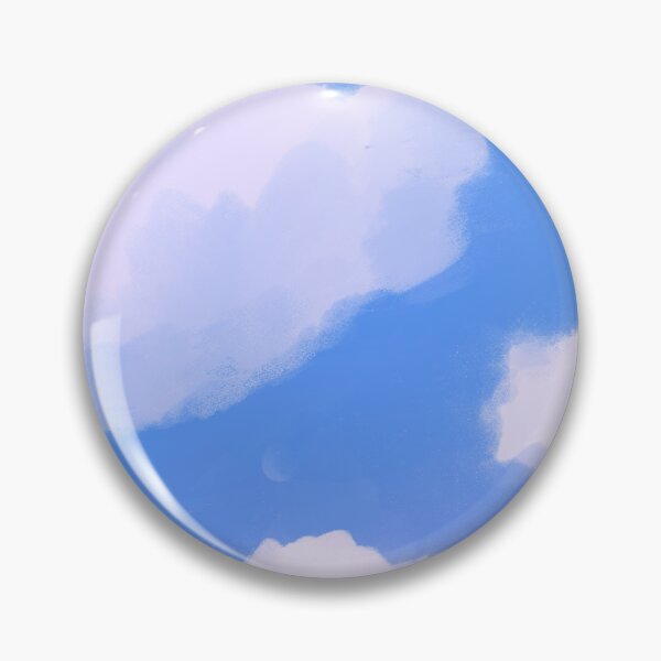 Item preview, Anime Blue Skies With White Clouds designed and sold by PotluckPrints.