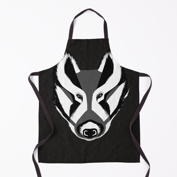 Aperçu de l'œuvre Badger logo, geometric, vector, symmetrical, minimalism créée et vendue par DrawItOnce.