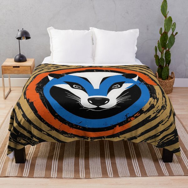 Artikelvorschau, Badger logo, geometric, vector, symmetrical, minimalism entworfen und verkauft von DrawItOnce.