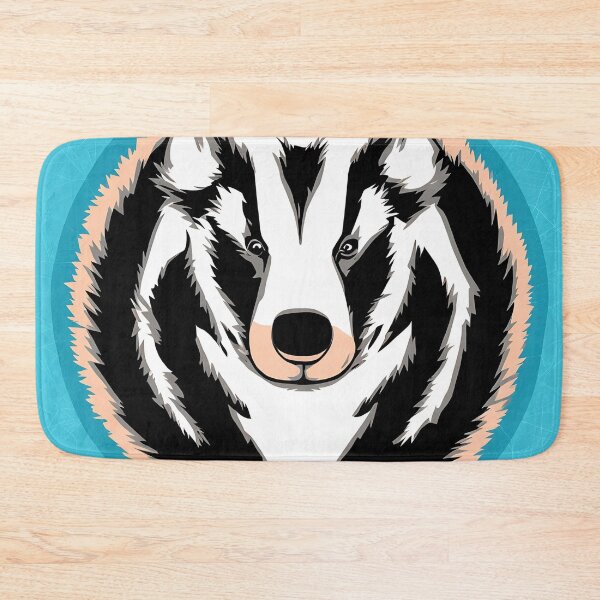 Item preview, Badger logo, geometric, vector, symmetrical, minimalism designed and sold by DrawItOnce.