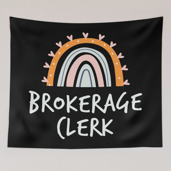 Item preview, Brokerage Clerk Lovely designed and sold by NestaReign.