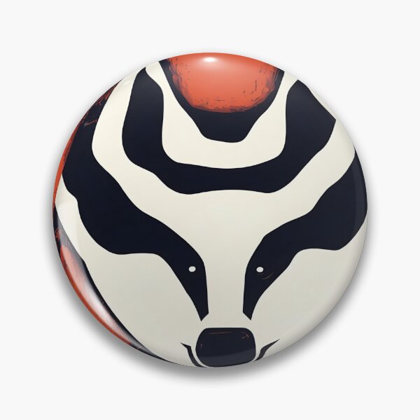 Item preview, Badger logo, geometric, vector, symmetrical, minimalism designed and sold by DrawItOnce.