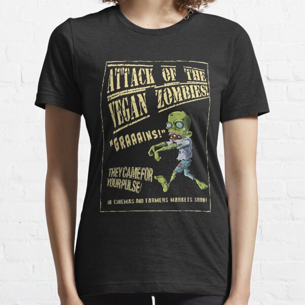 vegan zombie t shirt