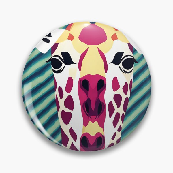 Item preview, Giraffe logo, geometric, vector, symmetrical, minimalism designed and sold by DrawItOnce.