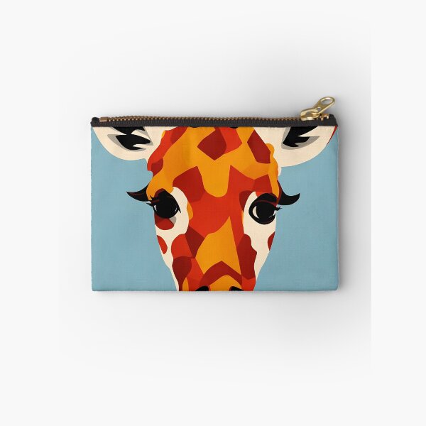 Item preview, Giraffe logo, geometric, vector, symmetrical, minimalism designed and sold by DrawItOnce.