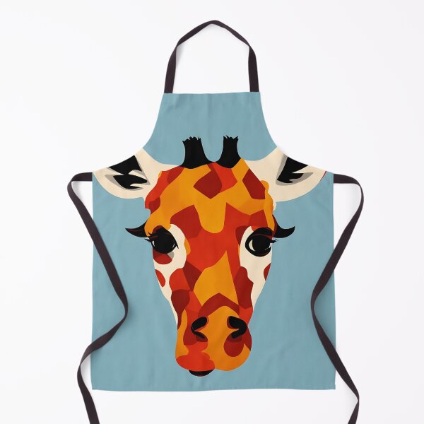 Item preview, Giraffe logo, geometric, vector, symmetrical, minimalism designed and sold by DrawItOnce.