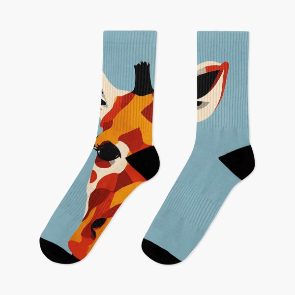Item preview, Giraffe logo, geometric, vector, symmetrical, minimalism designed and sold by DrawItOnce.