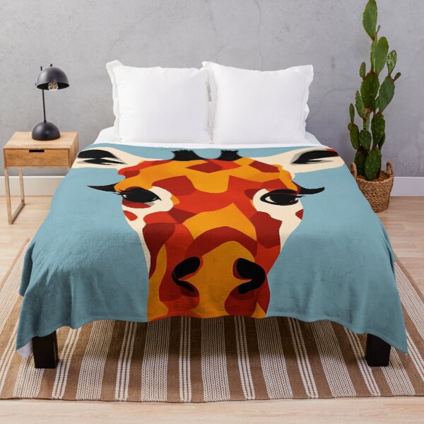 Item preview, Giraffe logo, geometric, vector, symmetrical, minimalism designed and sold by DrawItOnce.