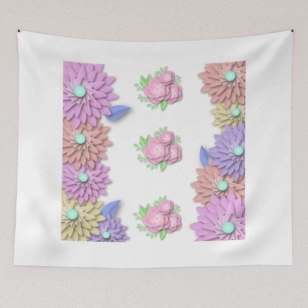 Item preview, Colourful paper flowers designed and sold by Lessonsprint.