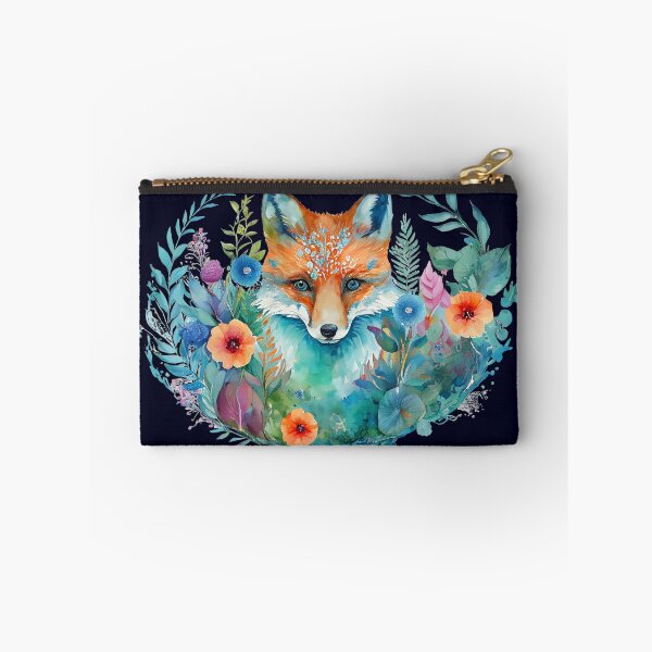 Item preview, Watercolor Stunning Fox in the Night Garden, Wild and Beautiful designed and sold by Orianah.