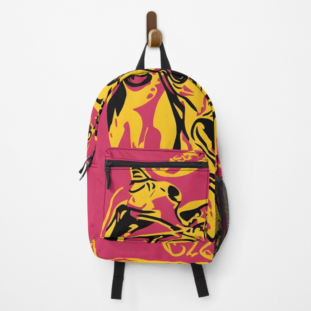 Vista previa del artículo con la obra «Mochila», diseñado y vendido por DrawItOnce.