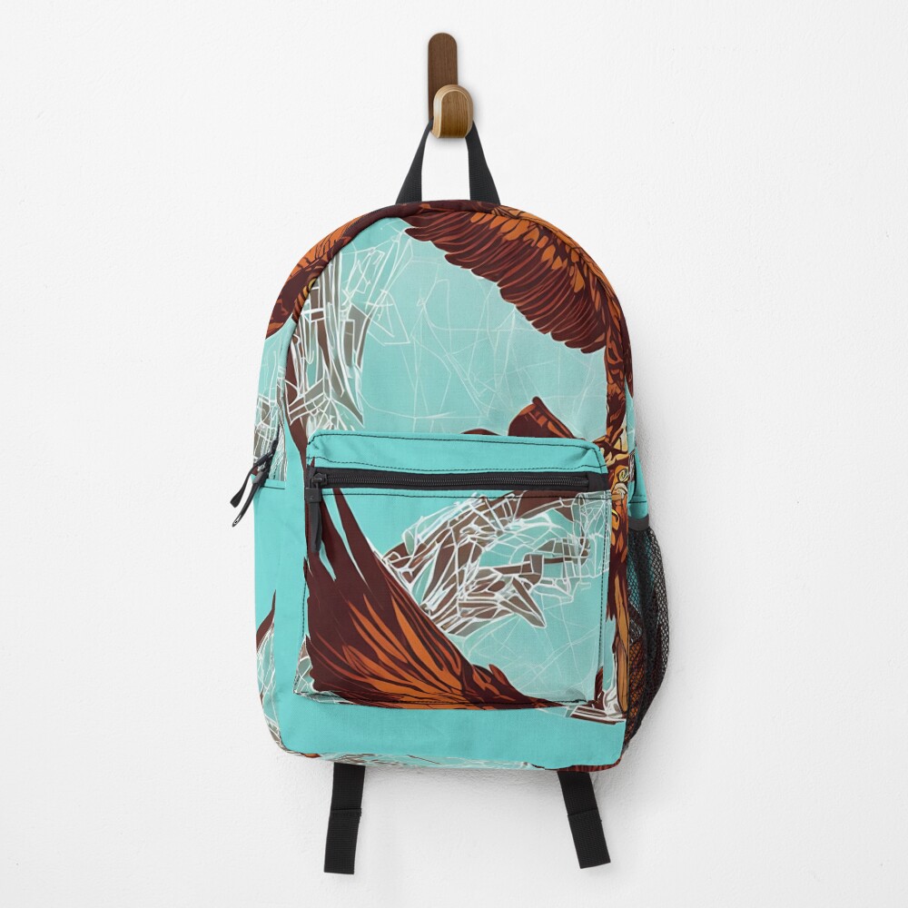 Vista previa del artículo con la obra «Mochila», diseñado y vendido por DrawItOnce.
