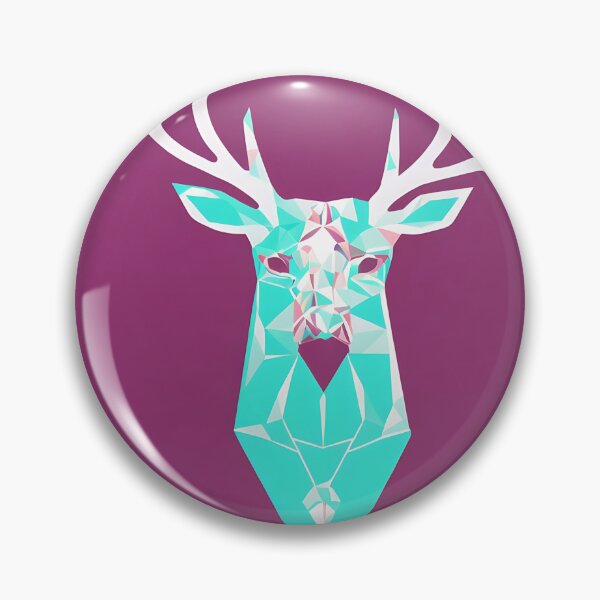 Item preview, Deer, geometric, vector, symmetrical, minimalism designed and sold by DrawItOnce.