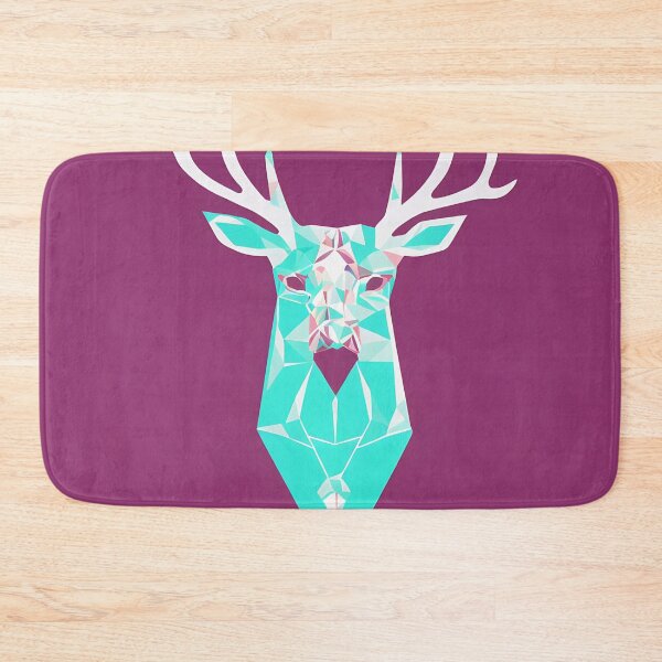 Item preview, Deer, geometric, vector, symmetrical, minimalism designed and sold by DrawItOnce.