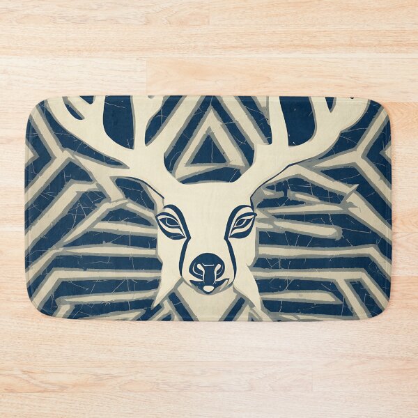 Artikelvorschau, Deer, geometric, vector, symmetrical, minimalism entworfen und verkauft von DrawItOnce.