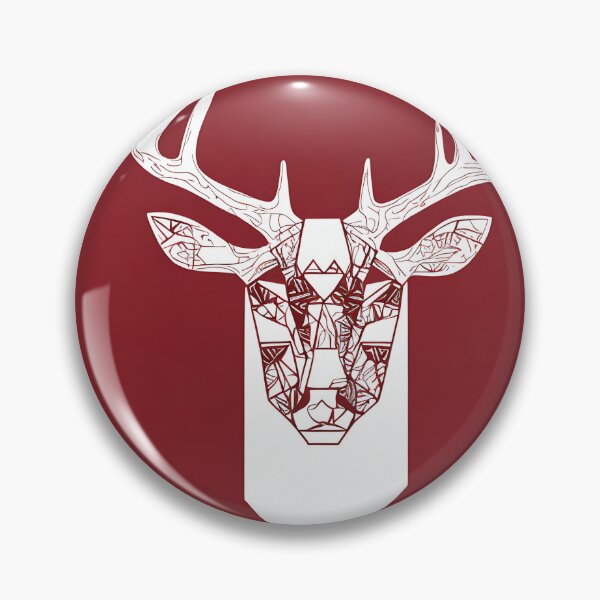 Artikelvorschau, Deer, geometric, vector, symmetrical, minimalism entworfen und verkauft von DrawItOnce.