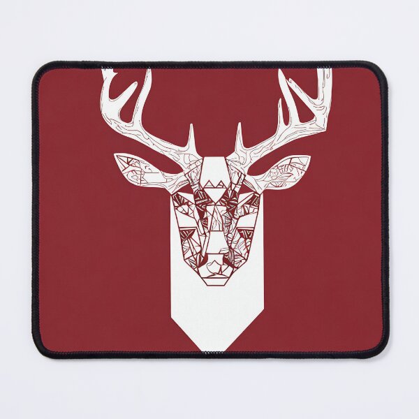 Artikelvorschau, Deer, geometric, vector, symmetrical, minimalism entworfen und verkauft von DrawItOnce.
