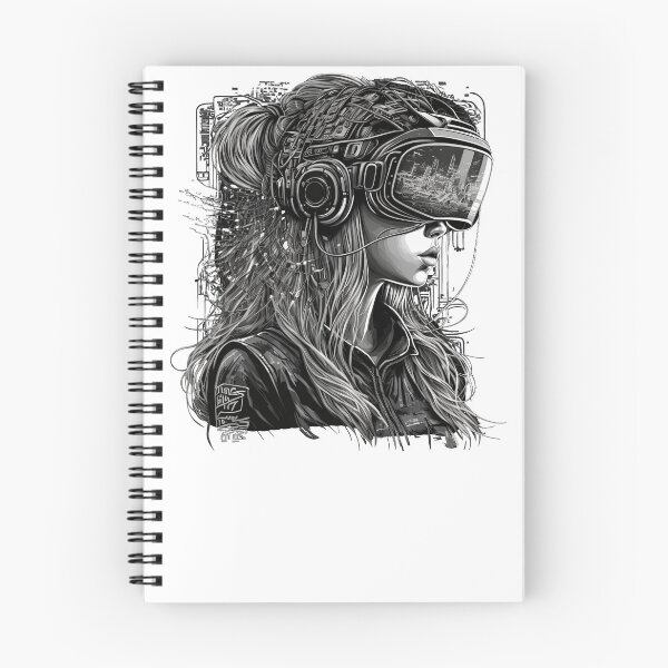 Item preview, Cyberpunk VR Girl designed and sold by Feel-Digital.