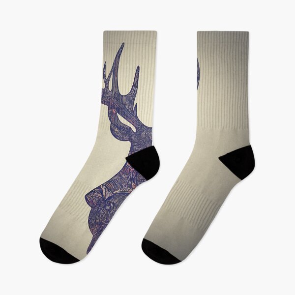 Item preview, Deer, geometric, vector, symmetrical, minimalism designed and sold by DrawItOnce.