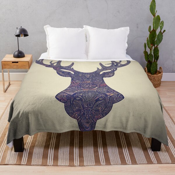 Artikelvorschau, Deer, geometric, vector, symmetrical, minimalism entworfen und verkauft von DrawItOnce.