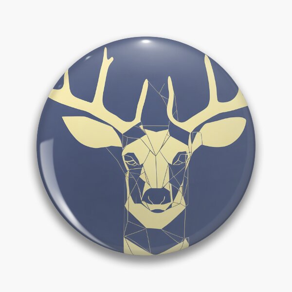 Artikelvorschau, Deer, geometric, vector, symmetrical, minimalism entworfen und verkauft von DrawItOnce.