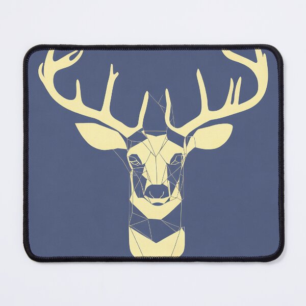 Artikelvorschau, Deer, geometric, vector, symmetrical, minimalism entworfen und verkauft von DrawItOnce.