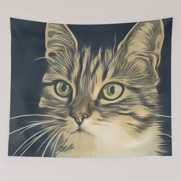 Item preview, Cat vector art designed and sold by Dagrell.