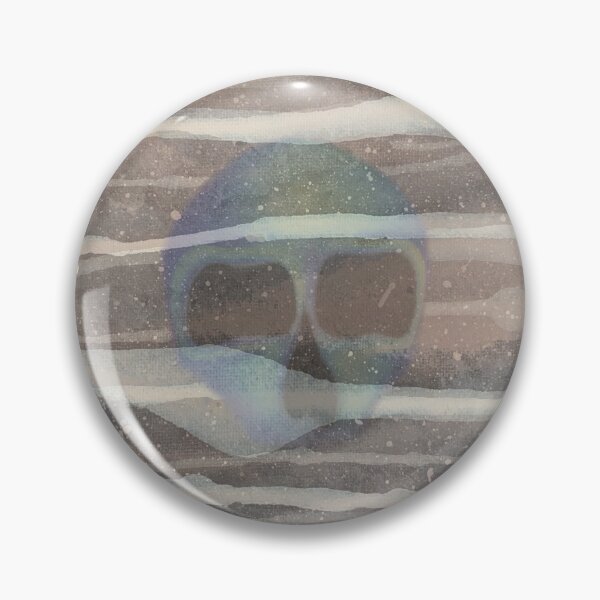 Item preview, Trippy Alien Space Skull designed and sold by Bennett Swanson.