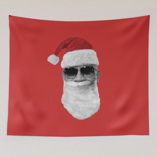 Item preview, Dwayne The Rock Santa Claus Johnson - on Red designed and sold by boltjesdesign.