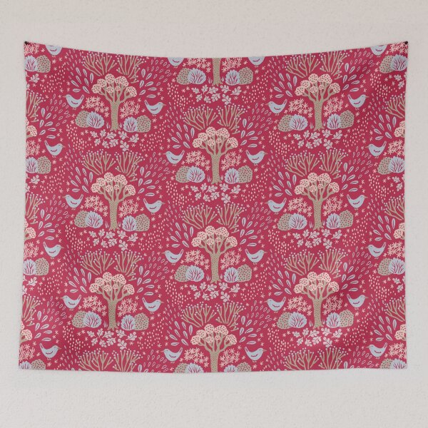 Item preview, Viva magenta magic forest designed and sold by Ema Tudose.