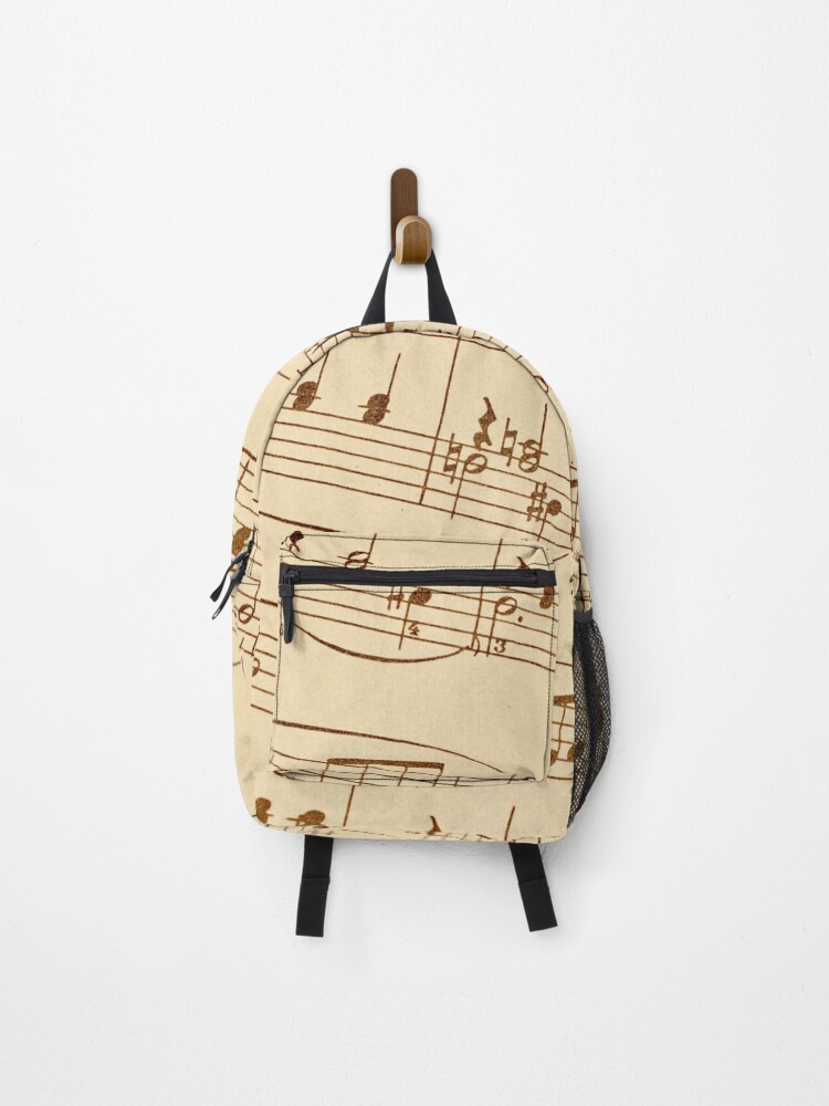 Thumbnail 1 of 3, Backpack, musical notes designed and sold by IgorKovalenko.