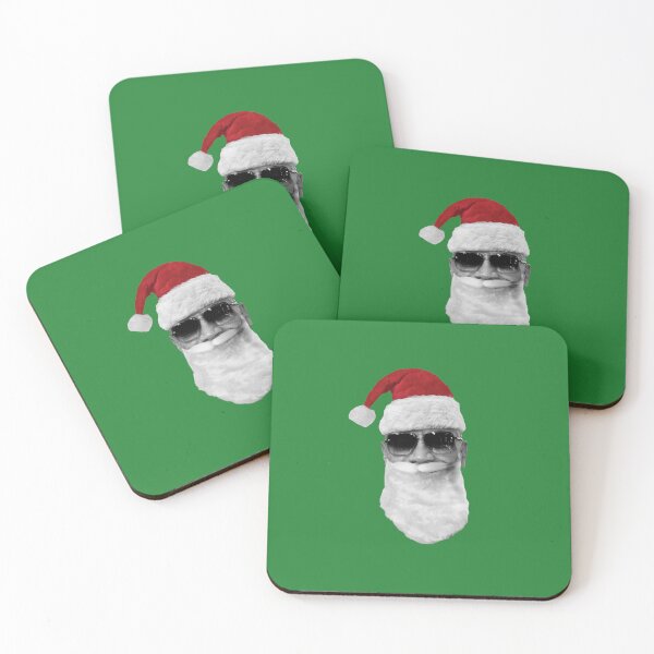Item preview, Dwayne The Rock Santa Claus Johnson - on Green designed and sold by boltjesdesign.